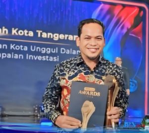 Wali Kota Tangerang, PJ Nurdin, Raih Penghargaan Detikcom Awards 2024 untuk “Pemerintah Kota Unggul Dalam Pencapaian Investasi”