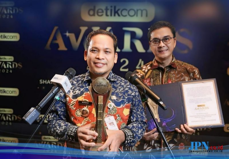 Ajang Detikcom Award 2024 Pemkot Tangerang Raih Penghargaan, Kategori Kota Unggul Capaian Investasi Tembus 11 Triliun Lebih