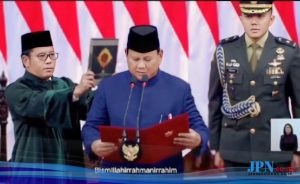 Pengucapan Sumpah Presiden RI 2024-2029 Prabowo Subianto dan Wakil Presiden Gibran Rakabuming Raka: Janji untuk Memimpin dengan Integritas Menjaga dan Mempertahankan UUD 1945
