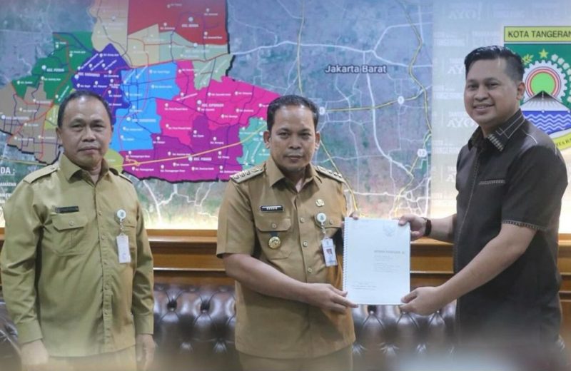 PT TNG Setor Dividen Rp340 Juta, Pj Nurdin Wali Kota Tangerang Dorong Perusahaan Berkontribusi Lebih Besar