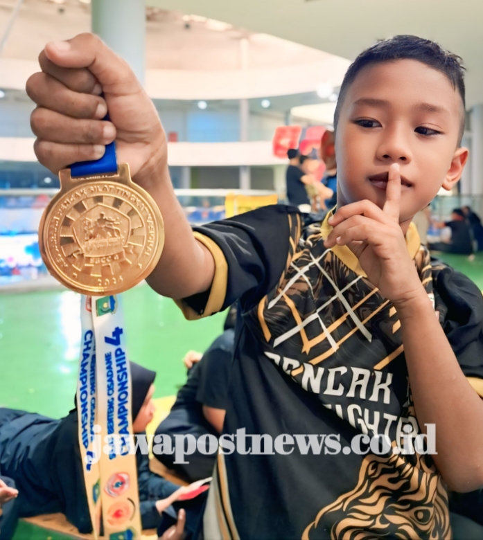 Dufi Miftachul Rizky Tambah Deretan Emas di SBCC IV 2025, Pesilat Cilik SDN Cikokol 2 Kota Tangerang Buktikan Konsistensi di Usia Dini