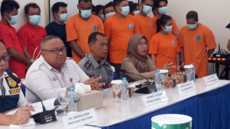 BNNP Kalimantan Tengah Bongkar Jaringan Narkotika di Lima Wilayah: Dari Kebun Sawit hingga Pemukiman Padat