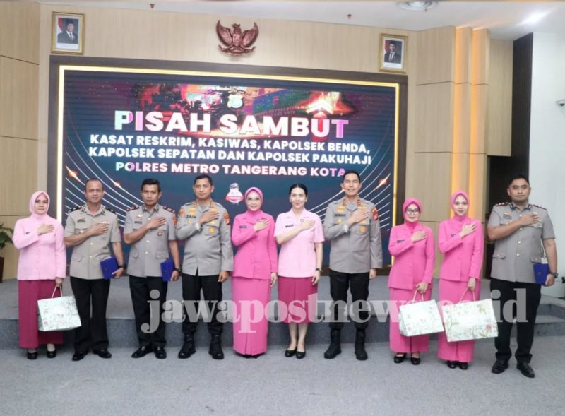 Pisah Sambut Kapolres dan Wakapolres Metro Tangerang Kota: Momen Penuh Haru dan Apresiasi untuk Pengabdian Tanpa Batas