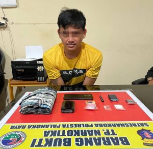 Digerebek di Barak Jalan Akasia, Pria 35 Tahun Tertunduk Lesu Usai Tertangkap Bawa 4,75 Gram Sabu