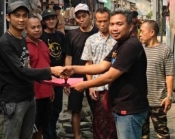Adi Yusuf Resmi Pimpin RT 001/007 Karang Mulya, RW Asbi dan Ust. H. Hamim HS Ajak Warga Tetap Kompak dan Guyub