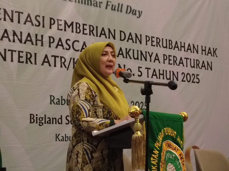 IPPAT Kabupaten Bogor Gelar Seminar Implementasi Hak Atas Tanah Sambut HANTARU ke-65 dan HUT IPPAT ke-38