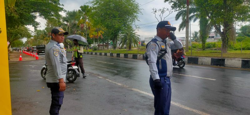 Tim Dishub Kota Palangka Raya Lakukan Pengawasan Ketat di Lokasi Duta Mall, Parkir Liar Langsung Ditindak Tegas