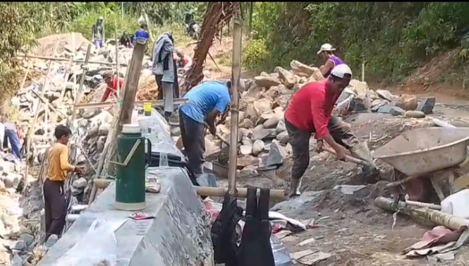 Projek Pembangunan Jalan Kabupaten Senilai 14,6 Miliar Lebih, Jadi Sorotan???