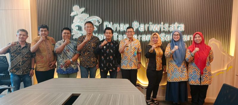 Edy Riyadi Ketua PWI Kota Tangsel dan Dinas Pariwisata Perkuat Sinergi Promosi Wisata Lokal