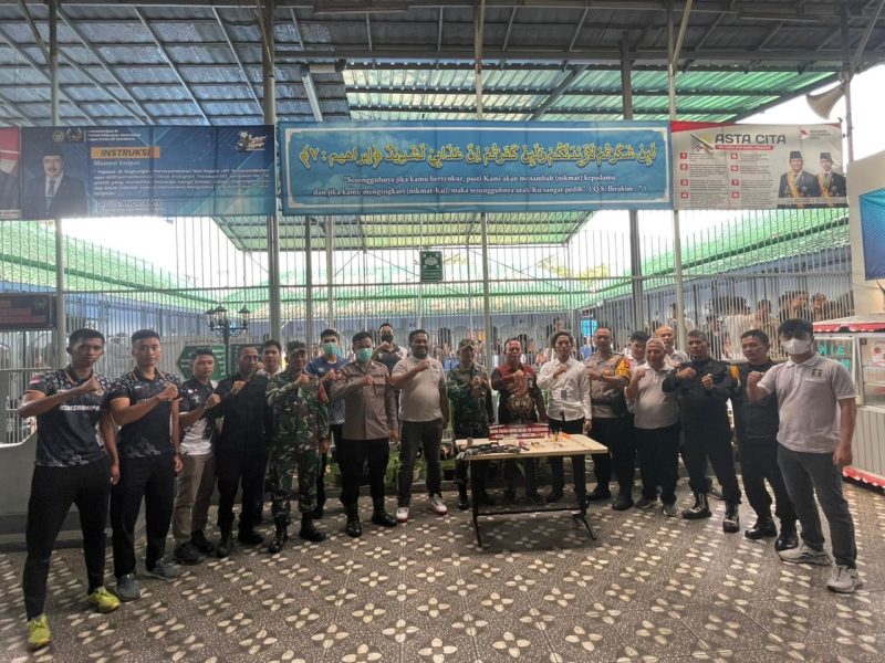 Gandeng TNI–Polri, Lapas Sukabumi Gelar Razia Gabungan Serentak, Cegah Barang Terlarang di Dalam Lapas
